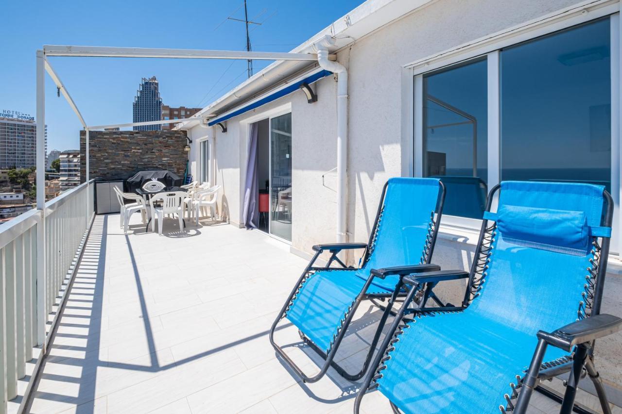 Penthouse Bella Vista Appartement Benidorm Buitenkant foto